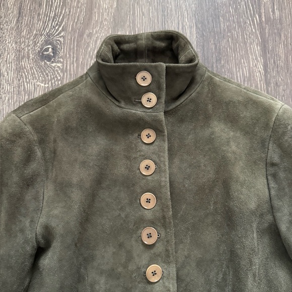 Ralph lauren black label green military style suede balzer - Picture 2 of 4